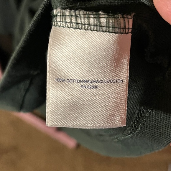 Lands' End Women's Olive Long Sleeve Tee - Picture 8 of 10